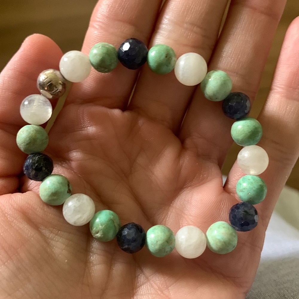 Genuine Gemstone Shaman Sisters Indigo Bracelet